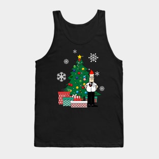 Dilbert Around The Christmas Tree Tank Top